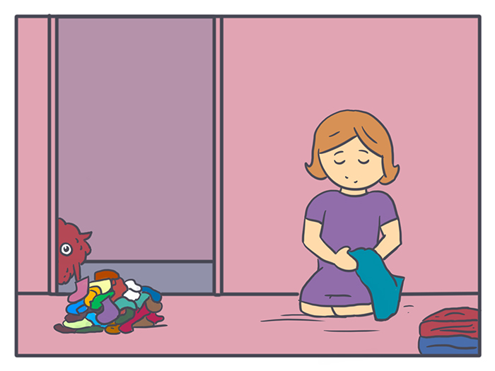 Nicholalala Webtoon Pile of Socks
